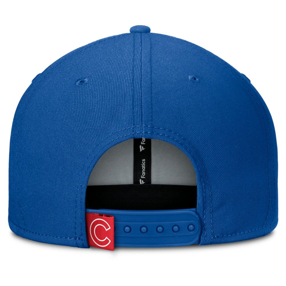MLB Chicago Cubs Fanatics Clubhouse Splitter Snapback Hat