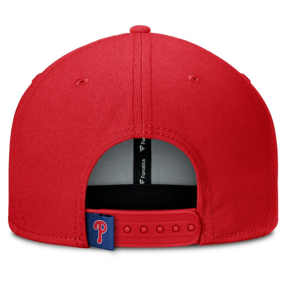 MLB Philadelphia Phillies Fanatics Clubhouse Splitter Snapback Hat