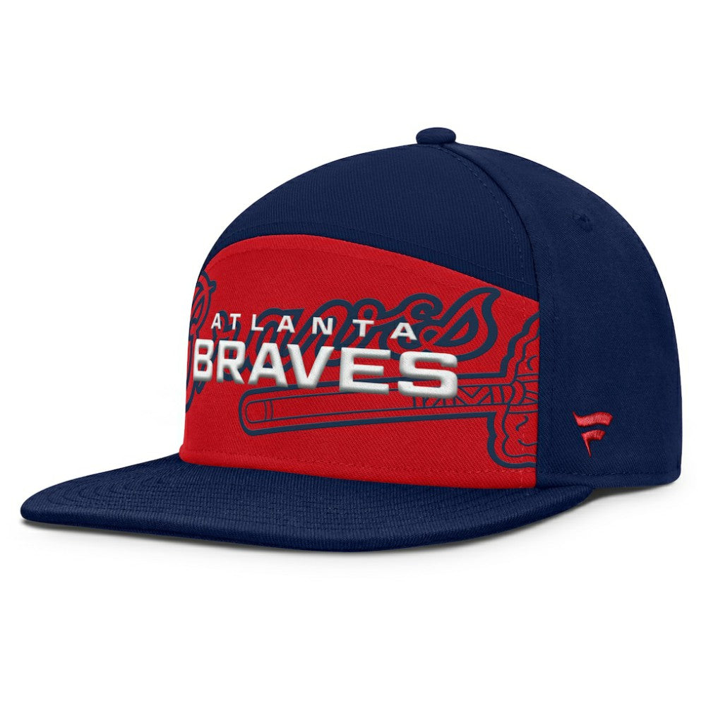MLB Atlanta Braves Fanatics Clubhouse Splitter Snapback Hat