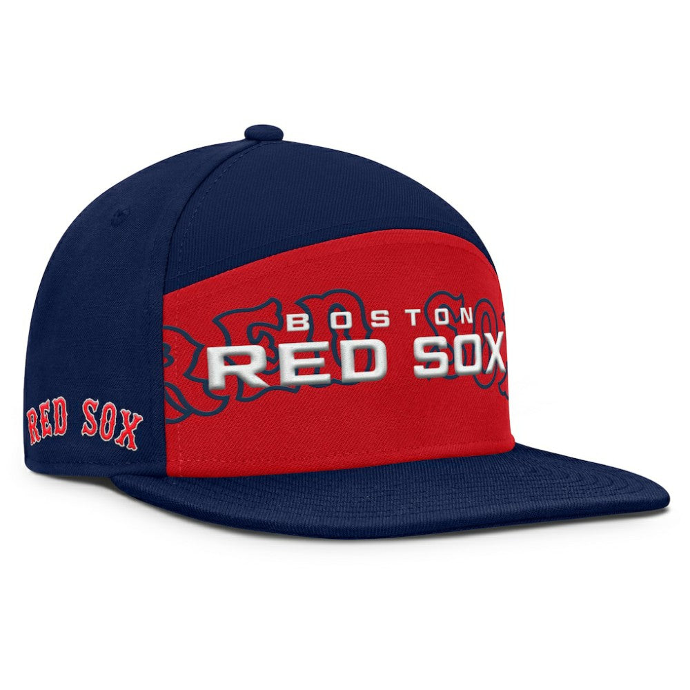 MLB Boston Red Sox Fanatics Clubhouse Splitter Snapback Hat