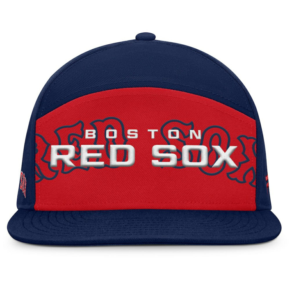MLB Boston Red Sox Fanatics Clubhouse Splitter Snapback Hat