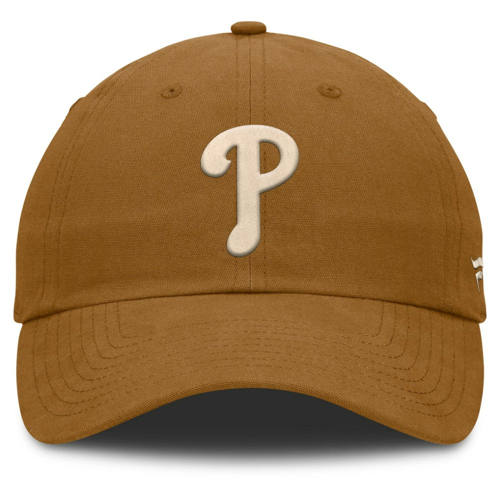 MLB Philadelphia Phillies Fanatics Act Natural Chopper Adjustable Hat