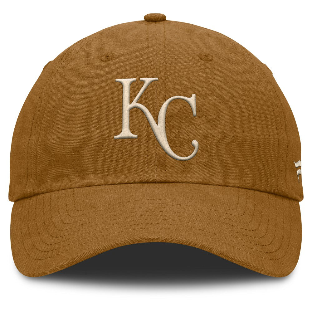 MLB Kansas City Royals Fanatics Act Natural Chopper Adjustable Hat