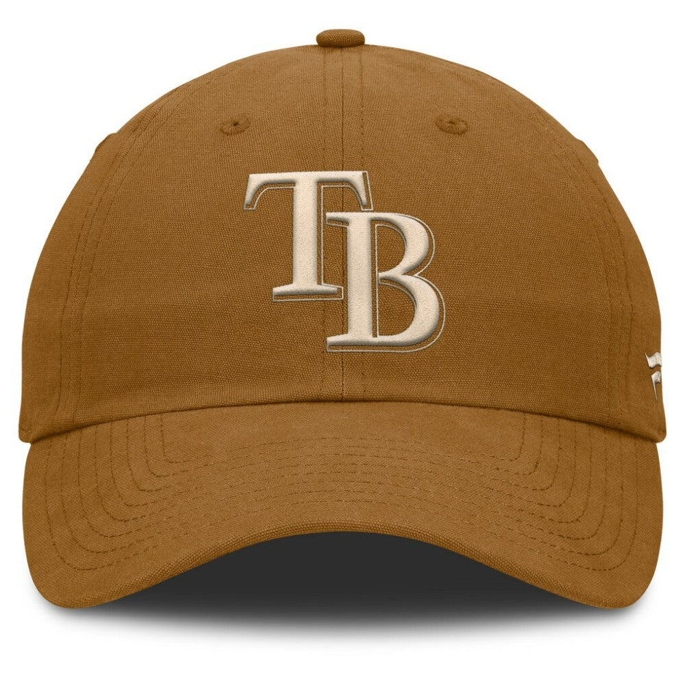 MLB Tampa Bay Rays Fanatics Act Natural Chopper Adjustable Hat