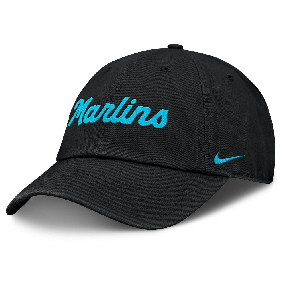 MLB Miami Marlins Nike Club Adjustable Hat