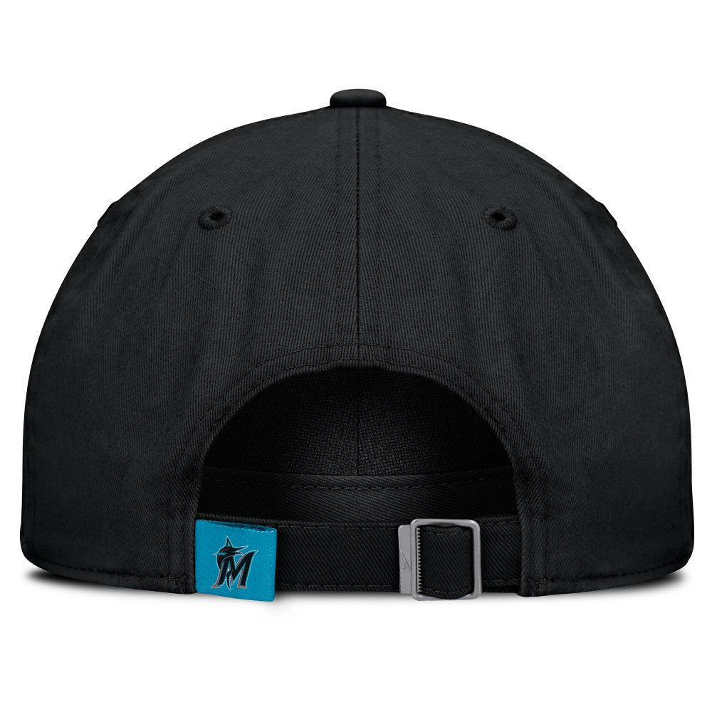 MLB Miami Marlins Nike Club Adjustable Hat