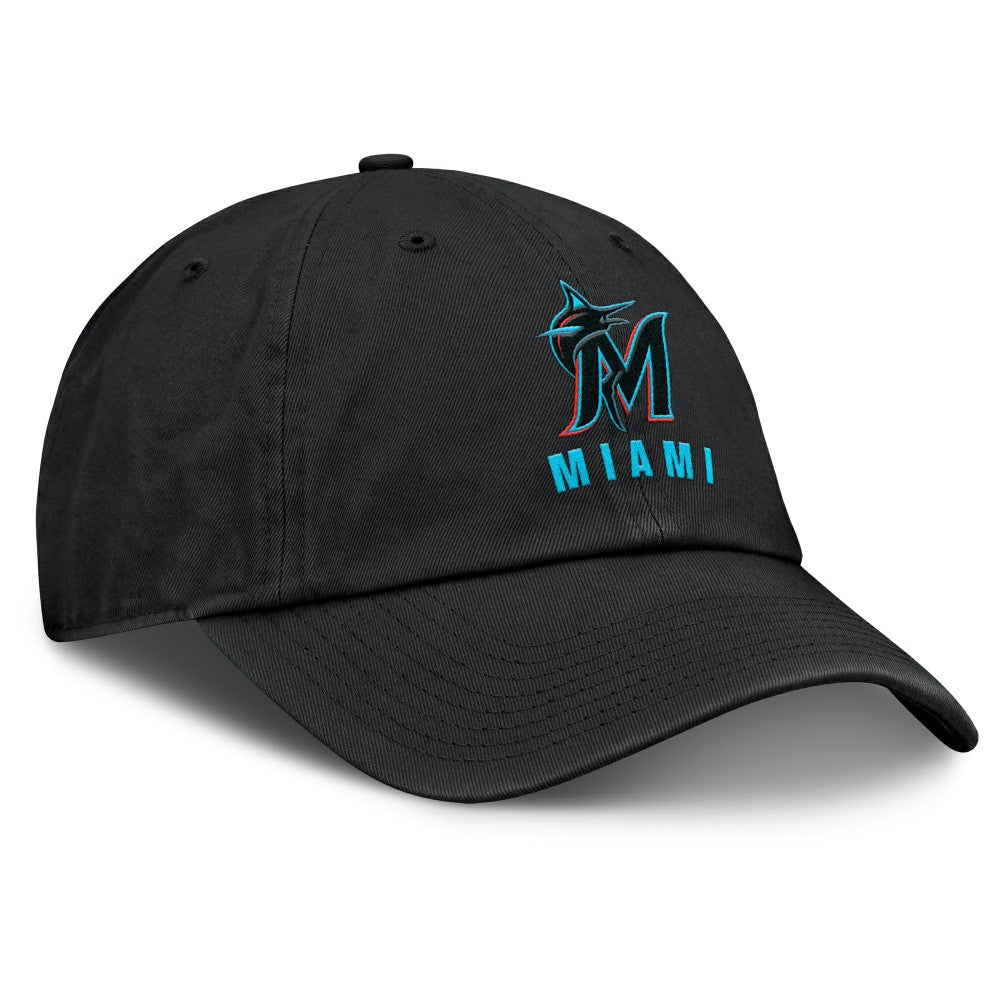 MLB Miami Marlins Nike Club Adjustable Hat