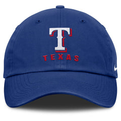 MLB Texas Rangers Nike Club Adjustable Hat