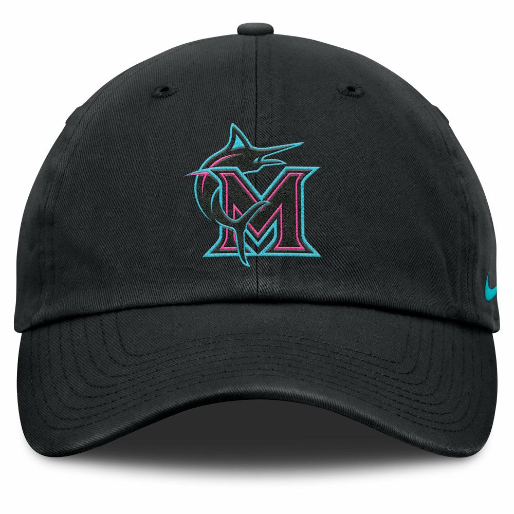 MLB Miami Marlins Nike Unisex 2025 City Connect Club Adjustable Hat