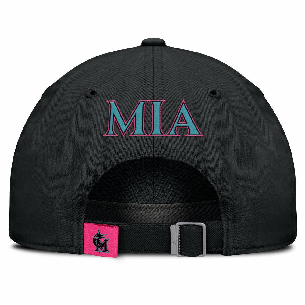 MLB Miami Marlins Nike Unisex 2025 City Connect Club Adjustable Hat