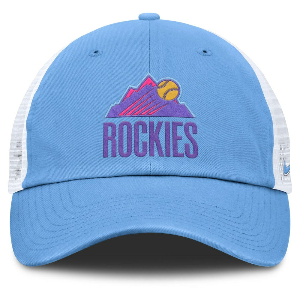 MLB Colorado Rockies Nike Unisex 2025 City Connect Club Adjustable Trucker Hat