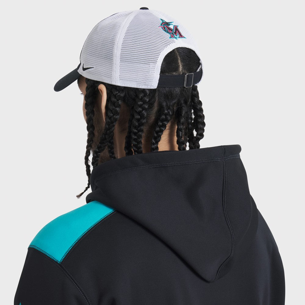 MLB Miami Marlins Nike Unisex 2025 City Connect Trucker Adjustable Hat
