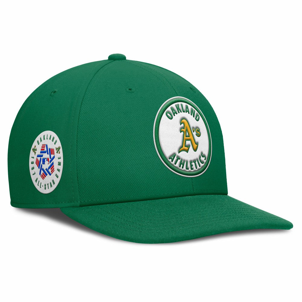MLB Athletics Nike Pro Performance Snapback Hat