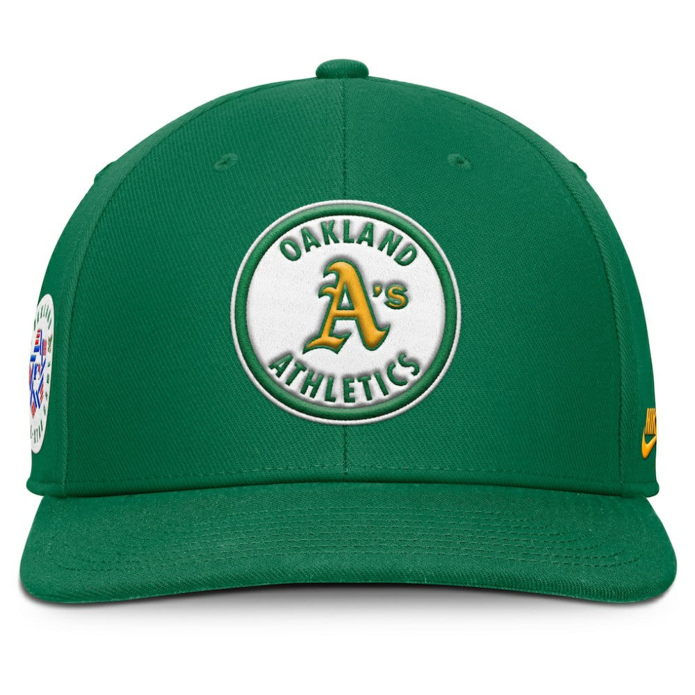 MLB Athletics Nike Pro Performance Snapback Hat