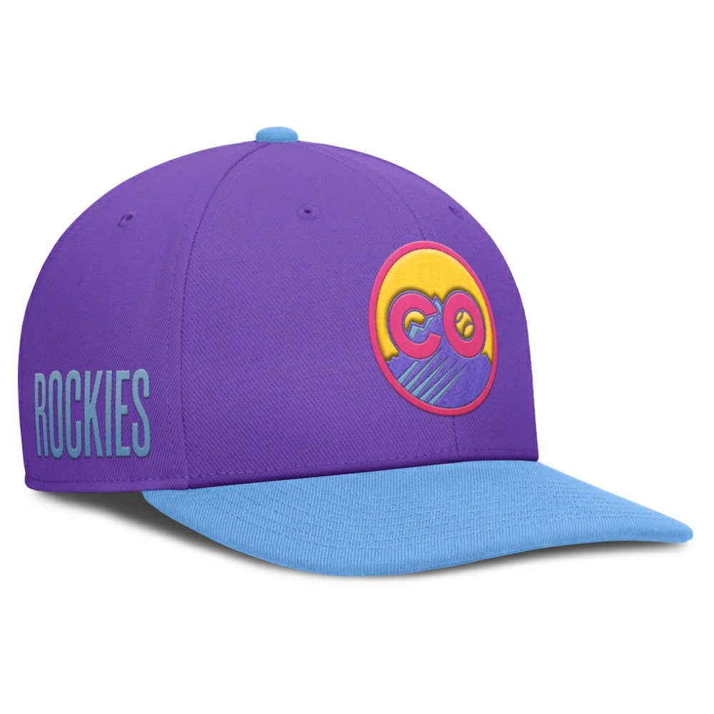 MLB Colorado Rockies Nike 2025 City Connect Pro Performance Snapback Hat
