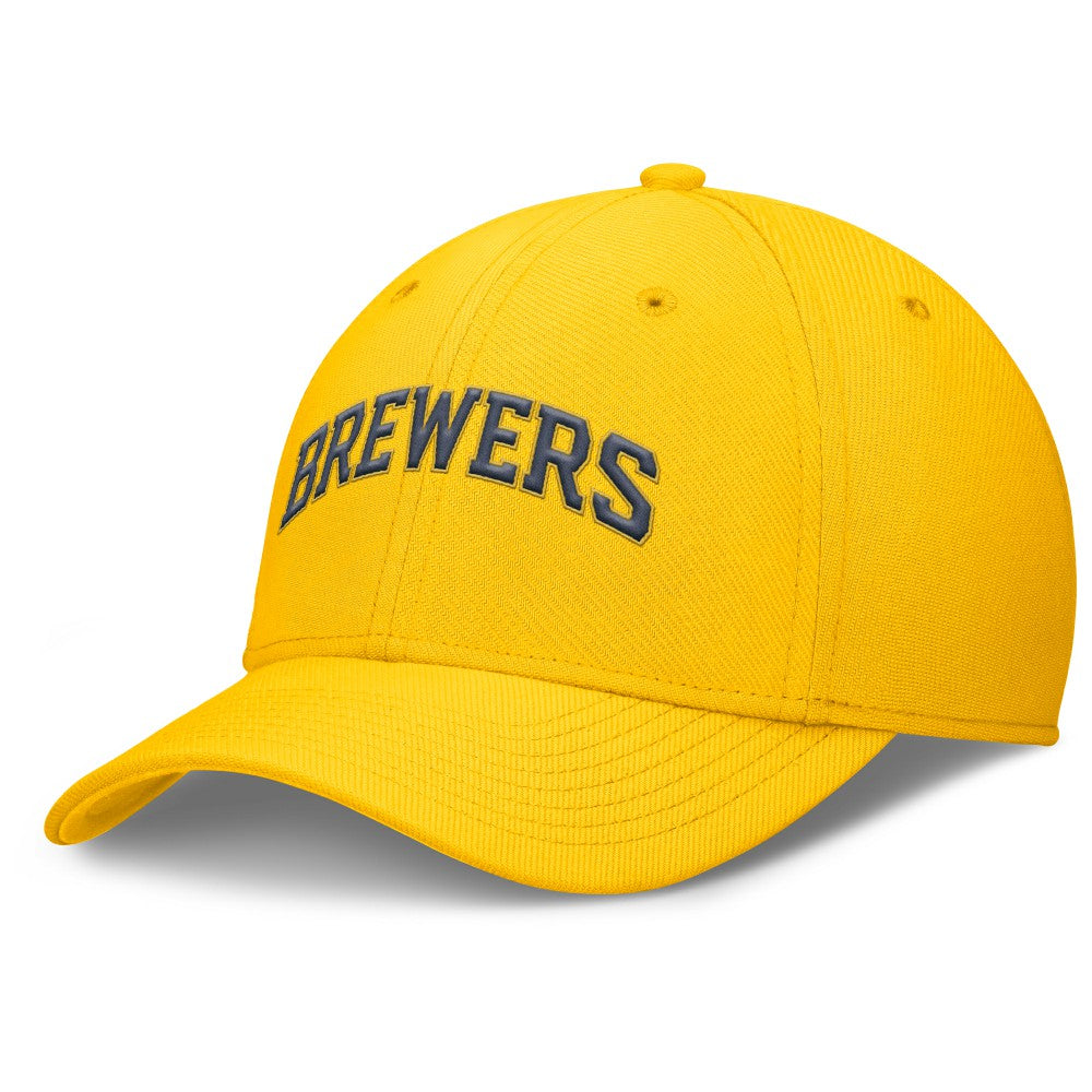 MLB Milwaukee Brewers Nike Rise Performance Flex Hat