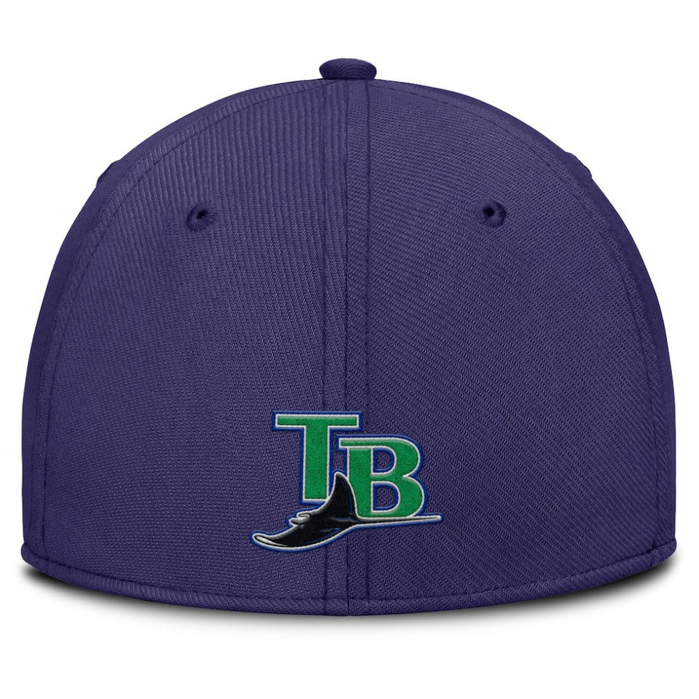 MLB Tampa Bay Rays Nike Rise Swoosh Performance Flex Hat