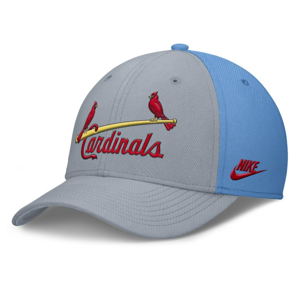 MLB St. Louis Cardinals Nike Rise Swoosh Performance Flex Hat