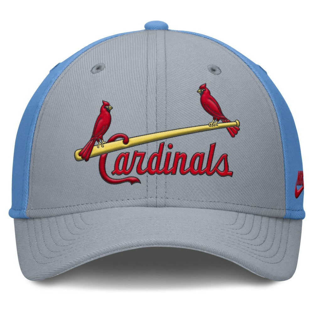 MLB St. Louis Cardinals Nike Rise Swoosh Performance Flex Hat