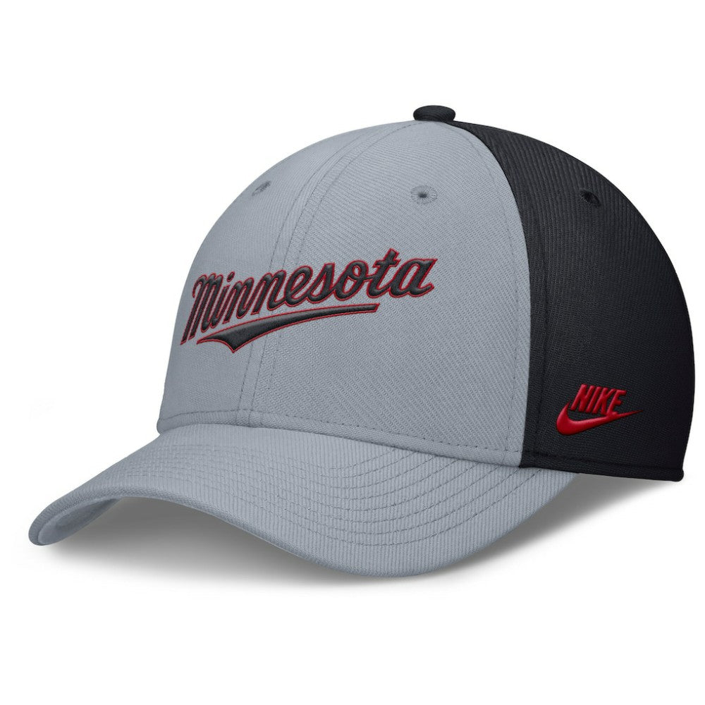 MLB Minnesota Twins Nike Rise Swoosh Performance Flex Hat