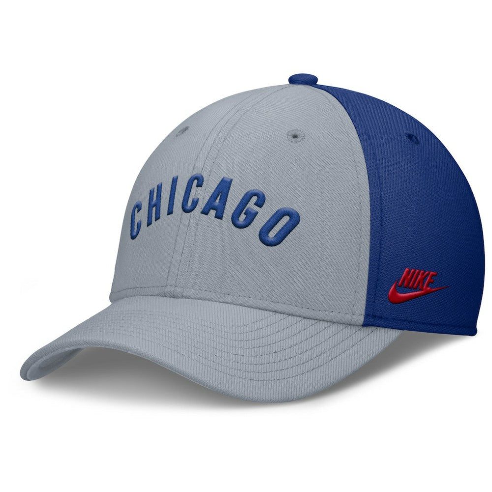 MLB Chicago Cubs Nike Rise Swoosh Performance Flex Hat