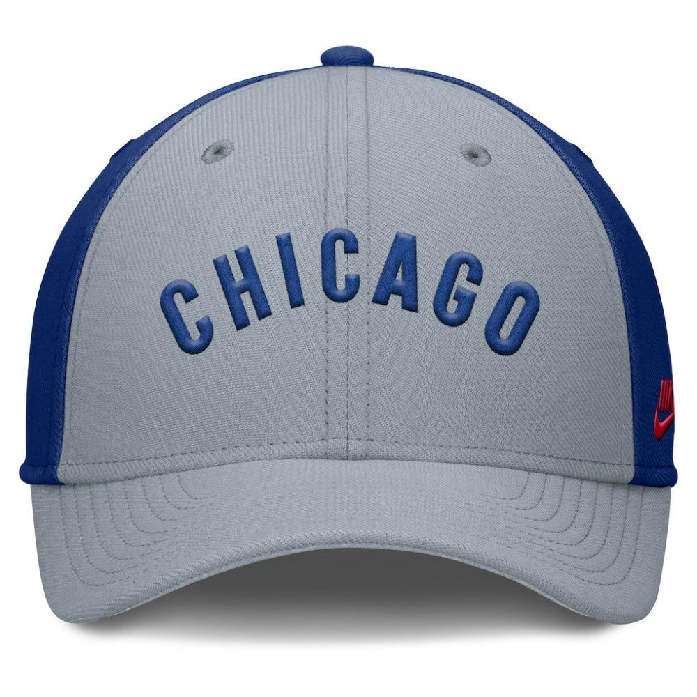 MLB Chicago Cubs Nike Rise Swoosh Performance Flex Hat