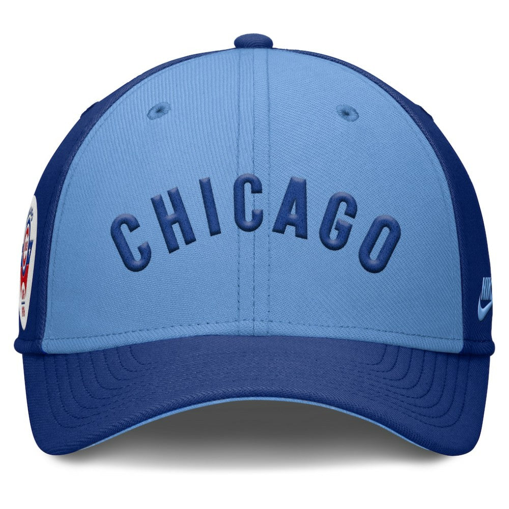 MLB Chicago Cubs Nike Rise Swoosh Performance Flex Hat