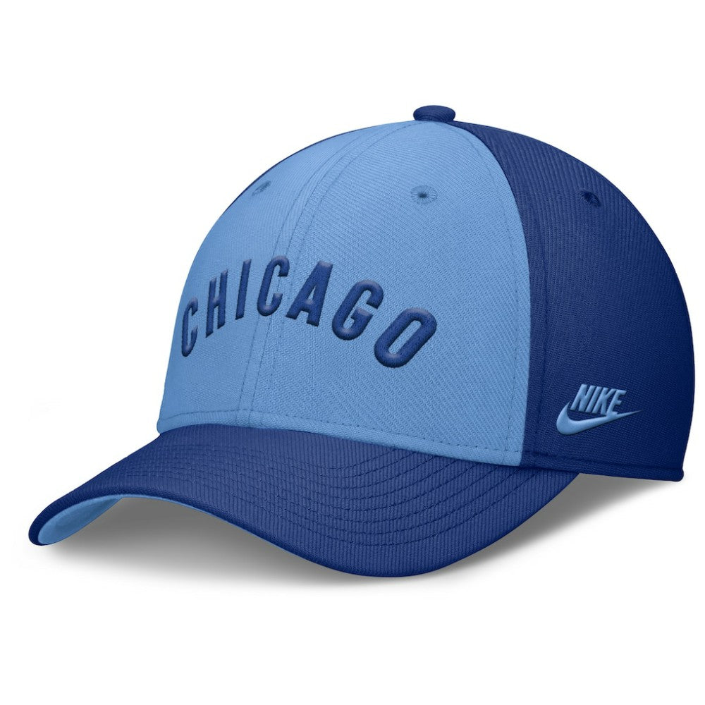 MLB Chicago Cubs Nike Rise Swoosh Performance Flex Hat