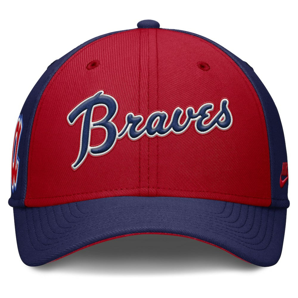 MLB Atlanta Braves Nike Rise Swoosh Performance Flex Hat