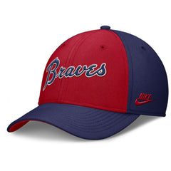 MLB Atlanta Braves Nike Rise Swoosh Performance Flex Hat
