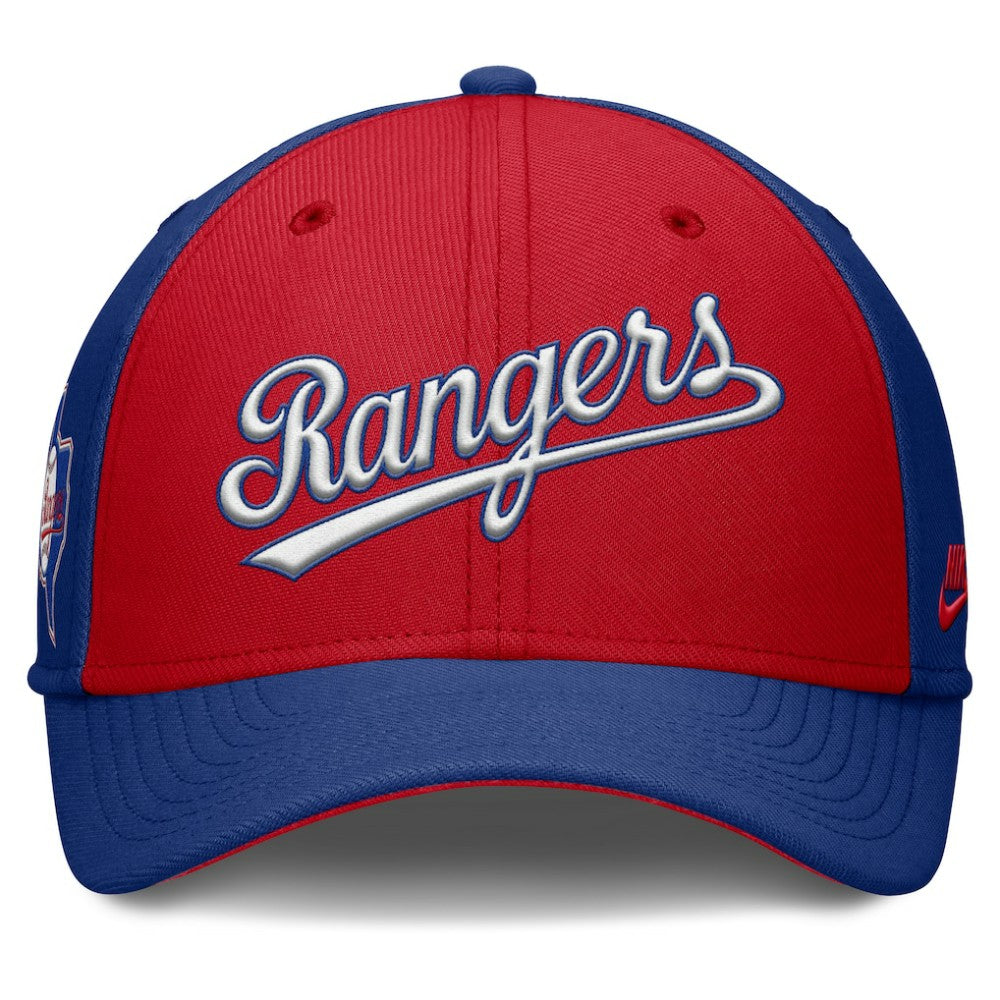 MLB Texas Rangers Nike Rise Swoosh Performance Flex Hat