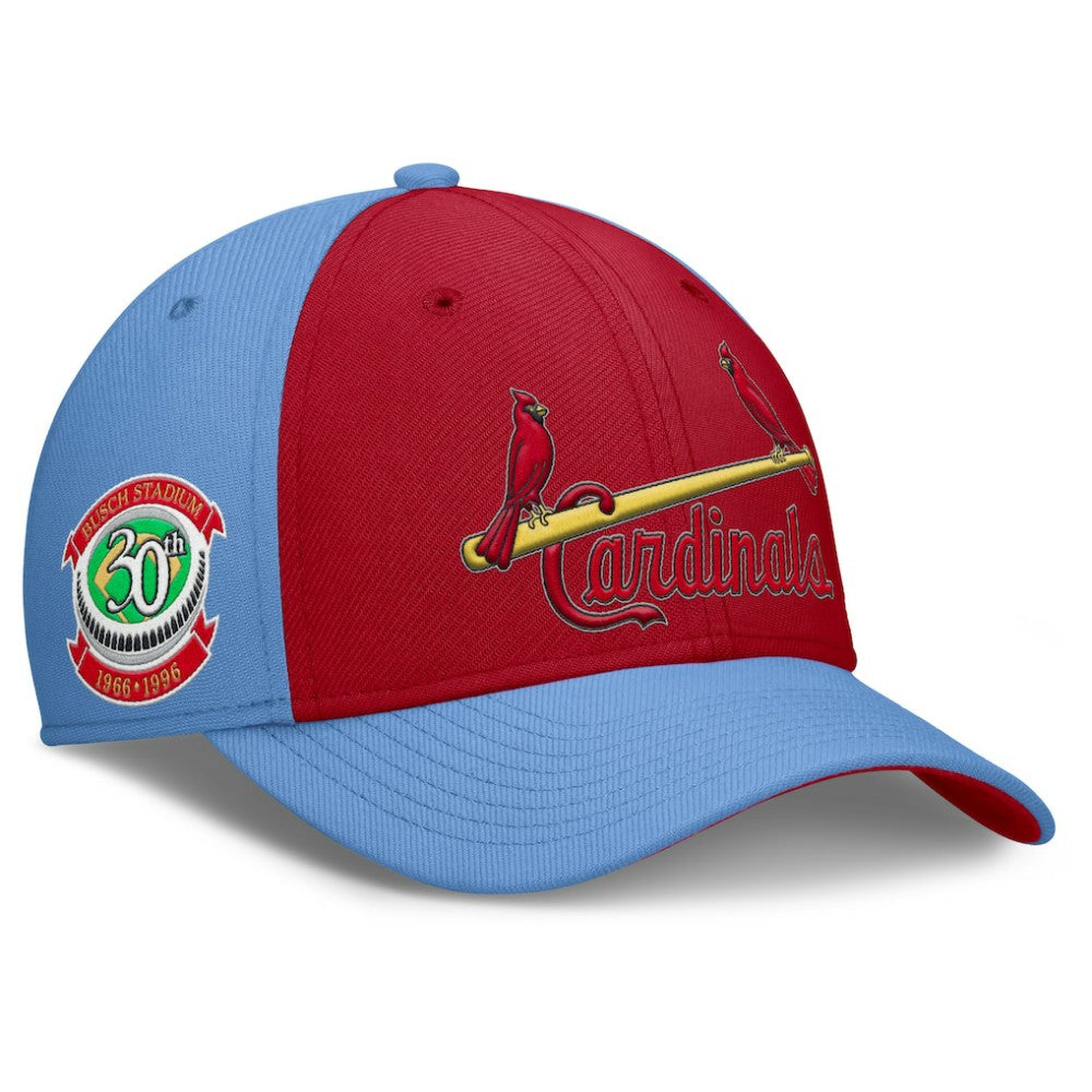 MLB St. Louis Cardinals Nike Rise Swoosh Performance Flex Hat