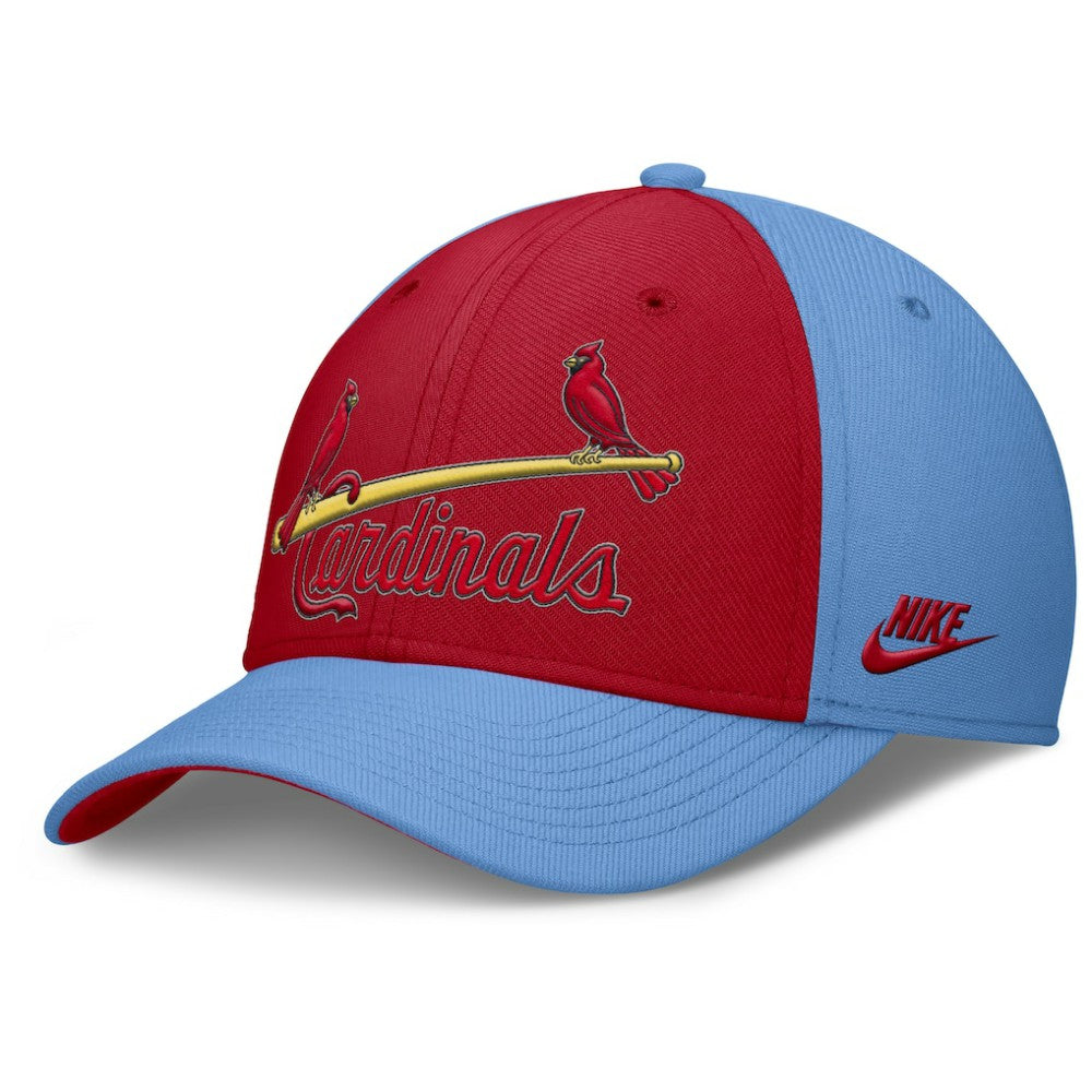 MLB St. Louis Cardinals Nike Rise Swoosh Performance Flex Hat