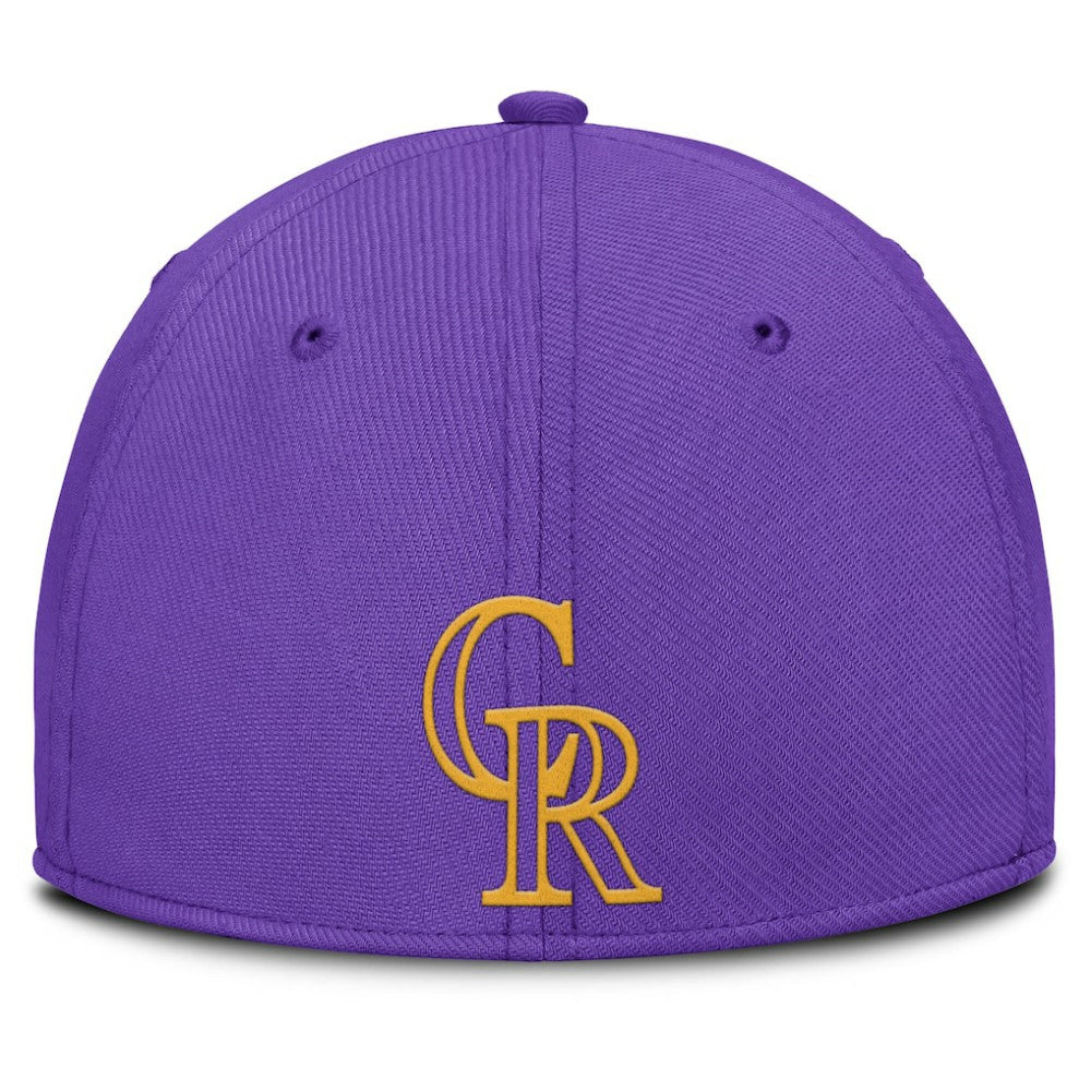 MLB Colorado Rockies Nike 2025 City Connect Rise Swoosh Performance Flex Hat