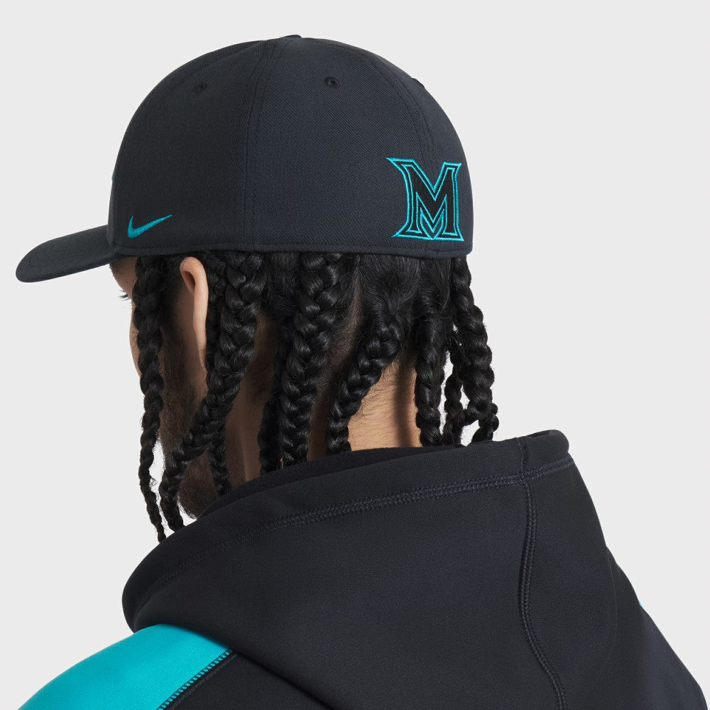 MLB Miami Marlins Nike 2025 City Connect Performance Swoosh Flex Hat