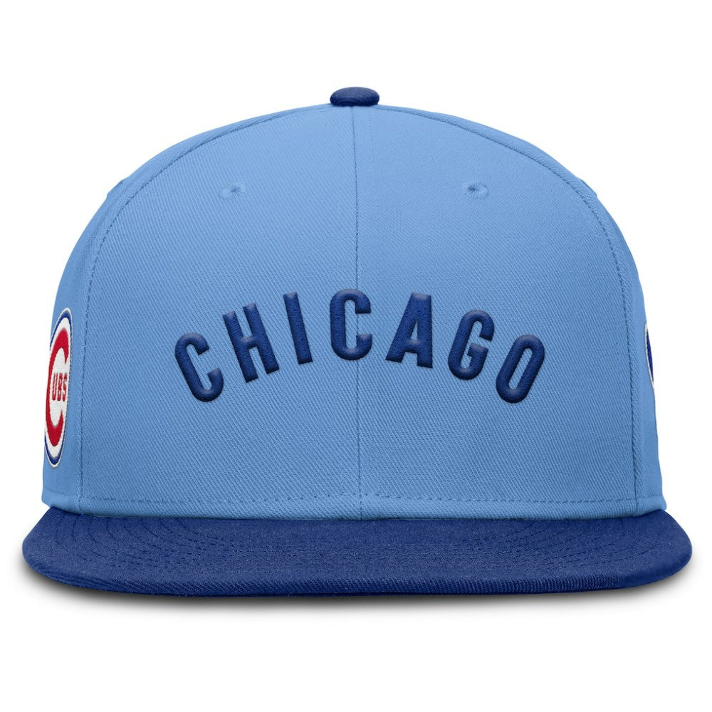 MLB Chicago Cubs Nike Cooperstown Two-Tone Dri-FIT Round Bill True Fitted Hat
