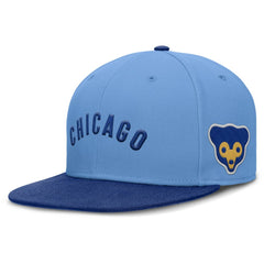 MLB Chicago Cubs Nike Cooperstown Two-Tone Dri-FIT Round Bill True Fitted Hat