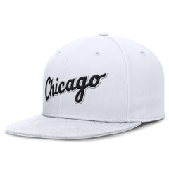 MLB Chicago White Sox Nike Wordmark Dri-FIT Round Bill True Fitted Hat