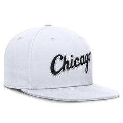 MLB Chicago White Sox Nike Wordmark Dri-FIT Round Bill True Fitted Hat