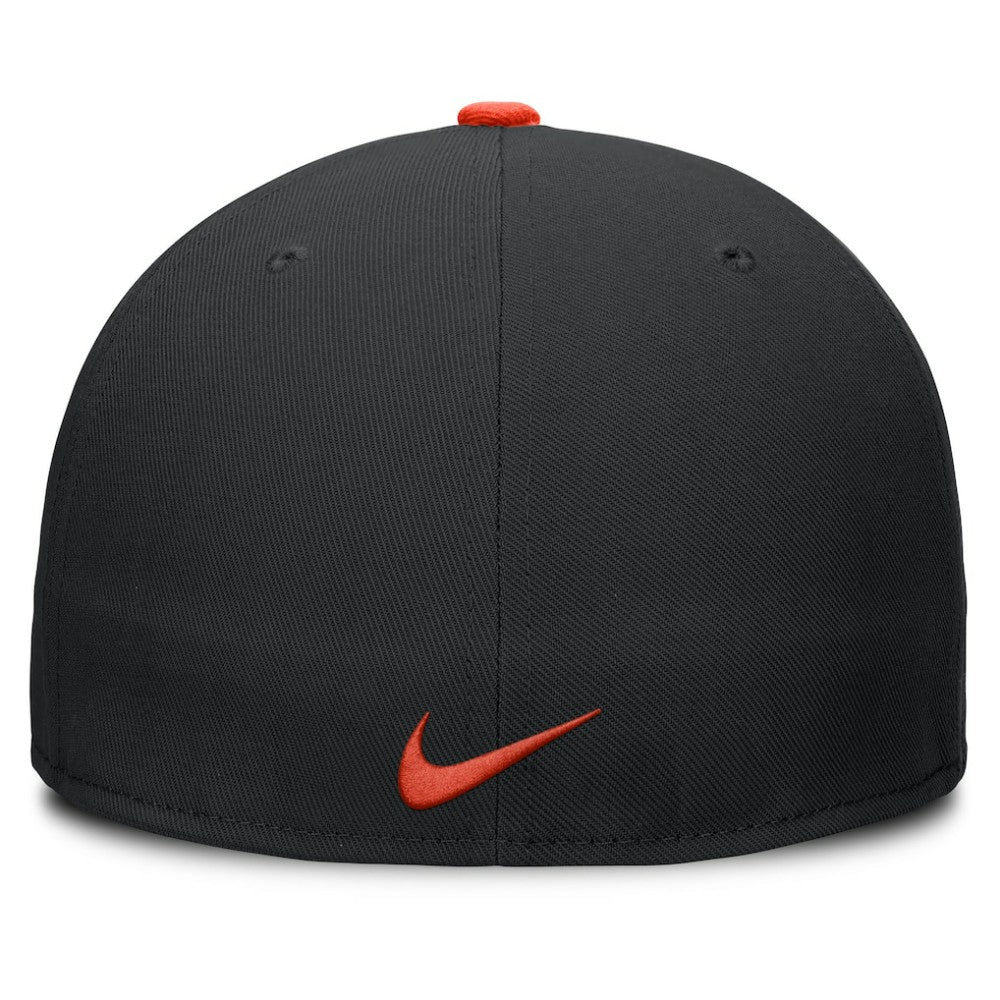 MLB Baltimore Orioles Nike Primetime Dri-FIT Round Bill True Fitted Hat