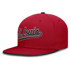 MLB St. Louis Cardinals Nike Primetime Dri-FIT Round Bill True Fitted Hat