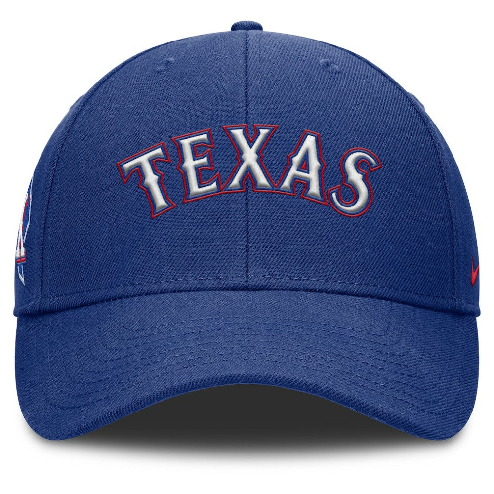 MLB Texas Rangers Nike Rise Gaberdine Adjustable Hat