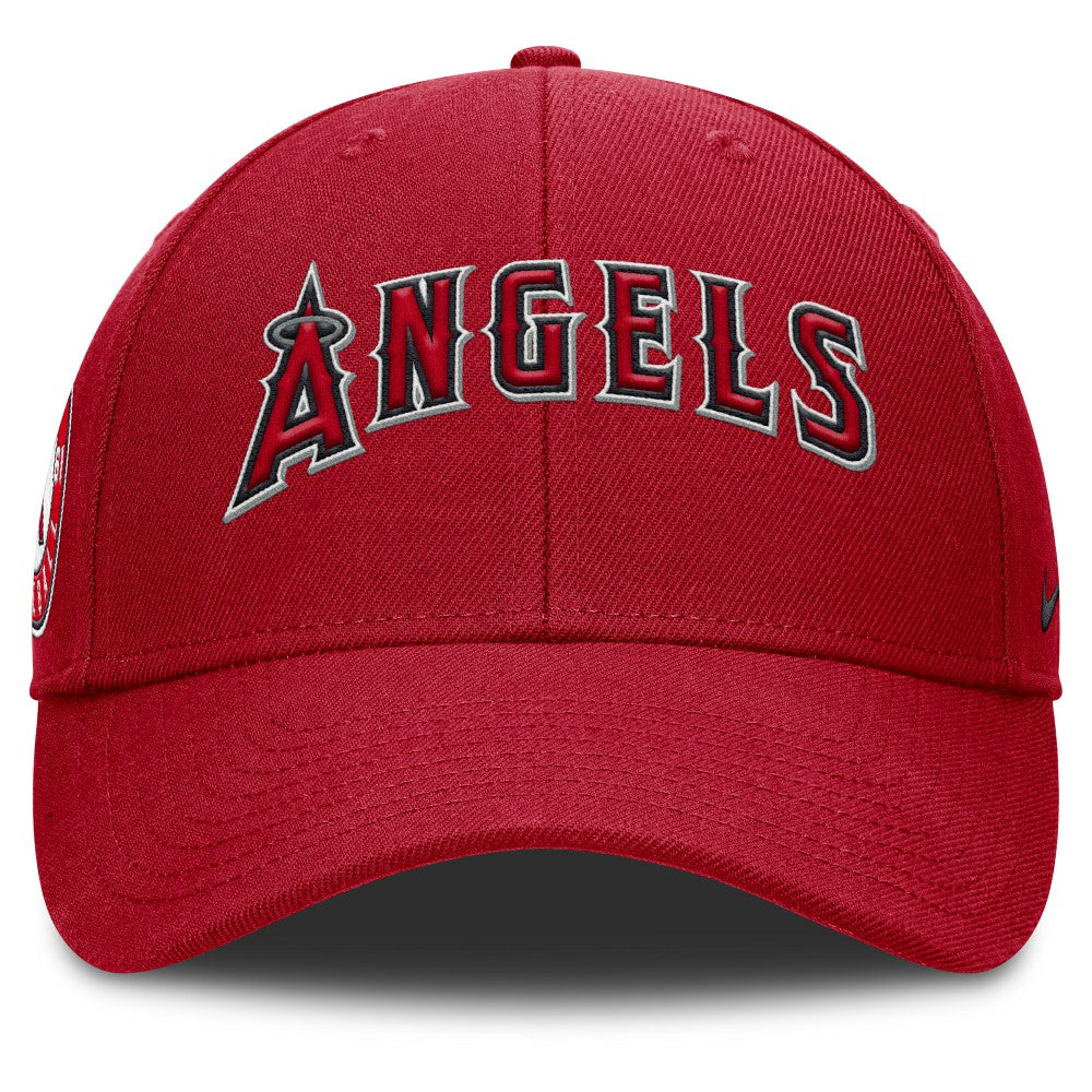 MLB Los Angeles Angels Nike Rise Gaberdine Adjustable Hat