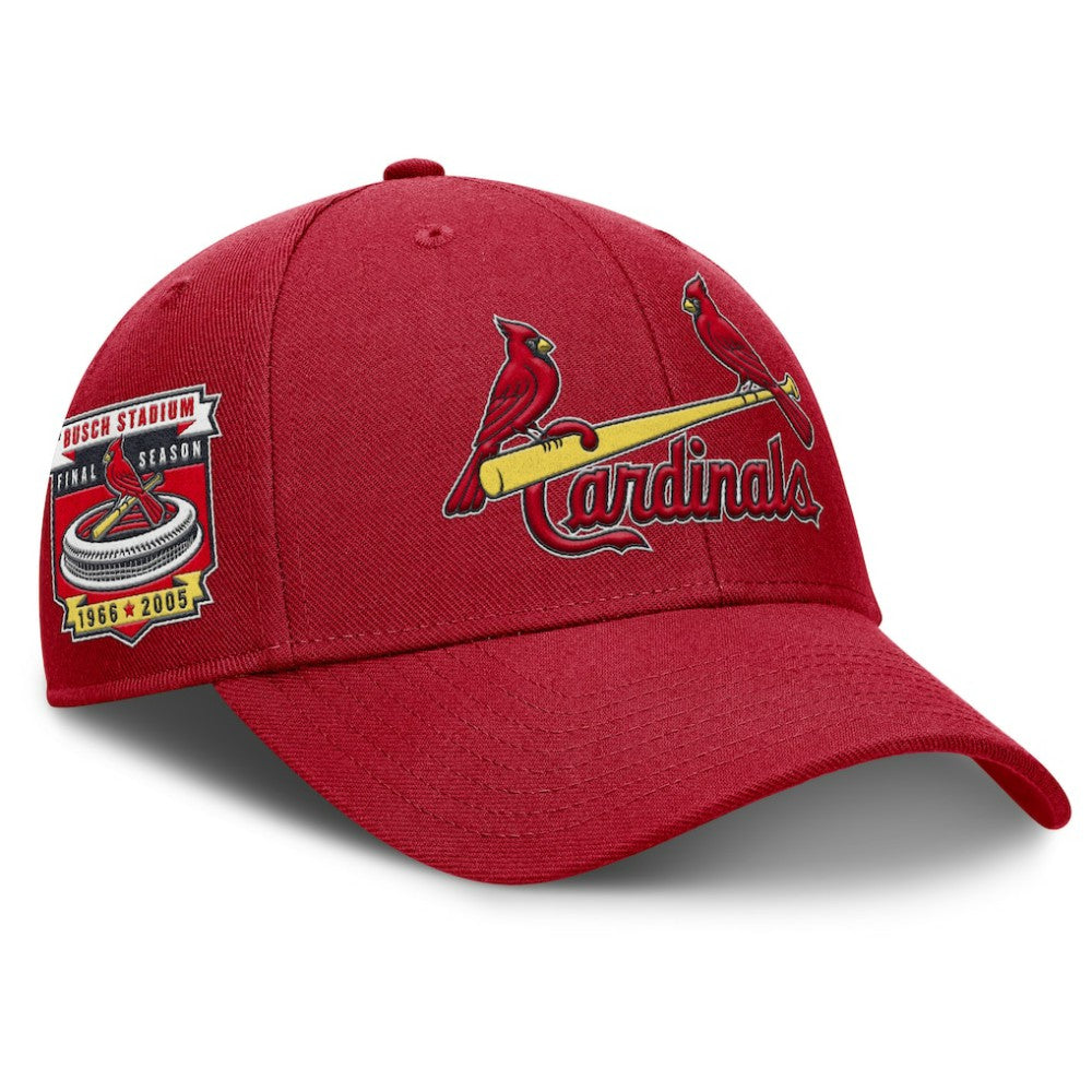MLB St. Louis Cardinals Nike Rise Gaberdine Adjustable Hat
