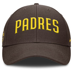 MLB San Diego Padres Nike Rise Gaberdine Adjustable Hat