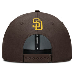 MLB San Diego Padres Nike Rise Gaberdine Adjustable Hat