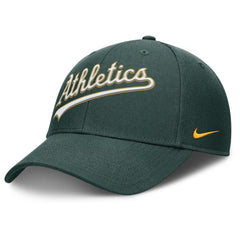 MLB Athletics Nike Rise Gaberdine Adjustable Hat