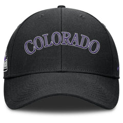 MLB Colorado Rockies Nike Rise Gaberdine Adjustable Hat