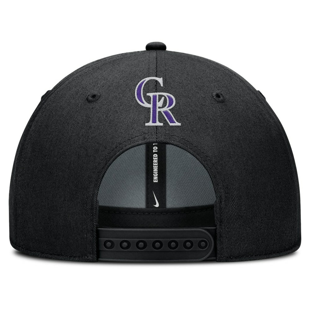 MLB Colorado Rockies Nike Rise Gaberdine Adjustable Hat