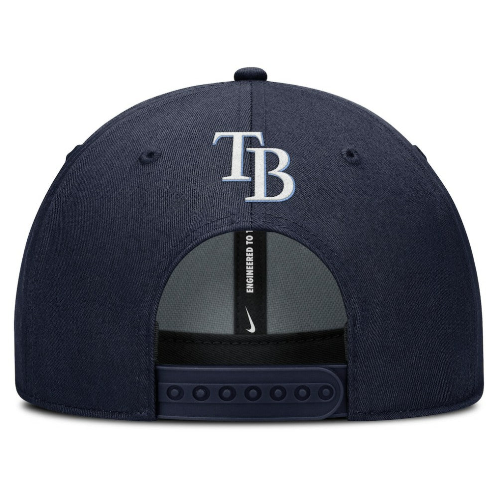 MLB Tampa Bay Rays Nike Rise Gaberdine Adjustable Hat